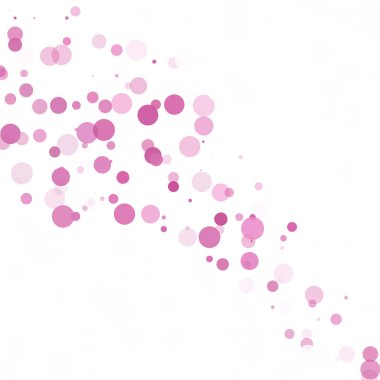 Kabarcıklar daire noktalar benzersiz mor parlak vektör arka plan