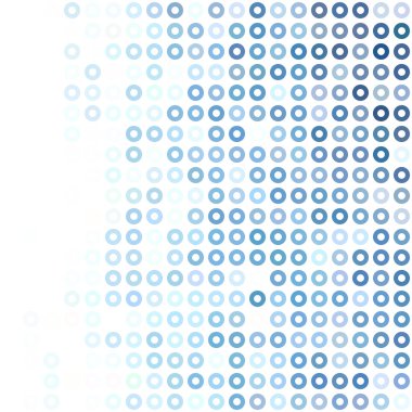 Mavi çörek arka plan, yaratıcı tasarım şablonları