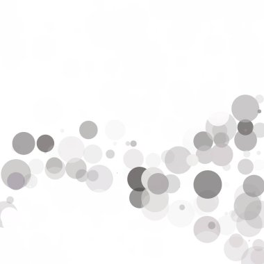 Kabarcıklar benzersiz gri beyaz parlak vektör arka plan