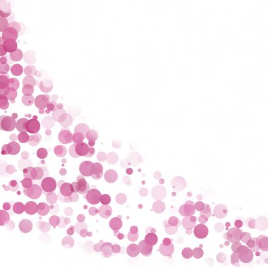 Kabarcıklar daire noktalar benzersiz mor parlak vektör arka plan