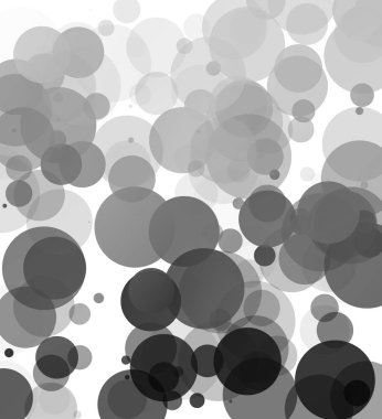 Kabarcıklar benzersiz siyah parlak vektör arka plan