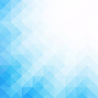 Mavi Izgara Mozaik Arkaplan, Yaratıcı Tasarım Şablonları