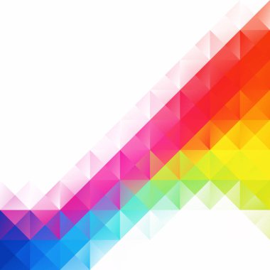 Renkli Izgara Mozaik Arkaplanı, Yaratıcı Tasarım Şablonları