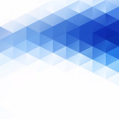 Mavi Izgara Mozaik Arkaplan, Yaratıcı Tasarım Şablonları