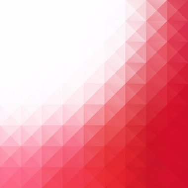 Kırmızı kılavuz Mozaik arka plan, yaratıcı tasarım şablonları