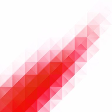 Kırmızı kılavuz Mozaik arka plan, yaratıcı tasarım şablonları