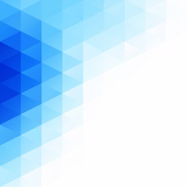 Mavi Izgara Mozaik Arkaplan, Yaratıcı Tasarım Şablonları