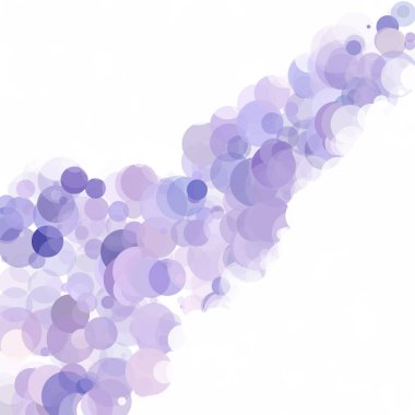 Kabarcıklar benzersiz mor parlak vektör arka plan