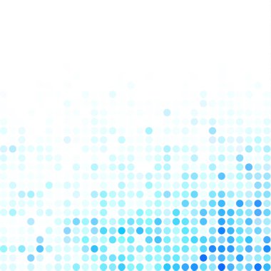 Mavi rastgele noktalar arka plan, yaratıcı tasarım şablonları