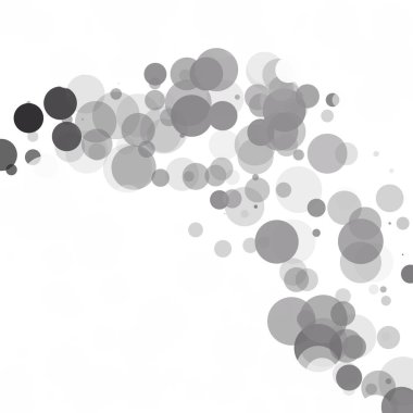 Kabarcıklar benzersiz siyah parlak vektör arka plan