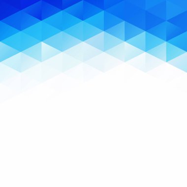 Mavi Izgara Mozaik Arkaplan, Yaratıcı Tasarım Şablonları