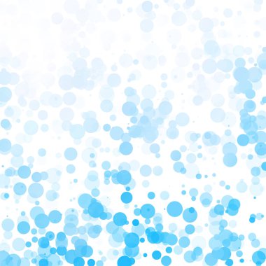 Kabarcıklar benzersiz mavi parlak vektör arka plan