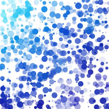 Kabarcıklar benzersiz mavi parlak vektör arka plan