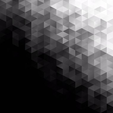 Siyah kılavuz Mozaik arka plan, yaratıcı tasarım şablonları