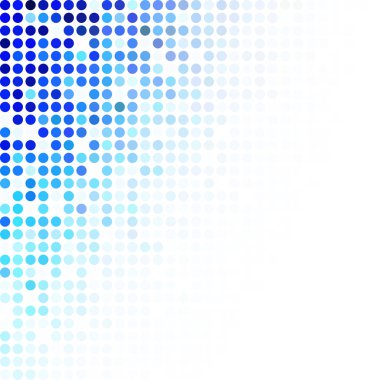 Mavi rastgele noktalar arka plan, yaratıcı tasarım şablonları