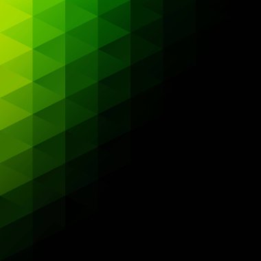 Yeşil Izgara Mozaik Arkaplan, Yaratıcı Tasarım Şablonları