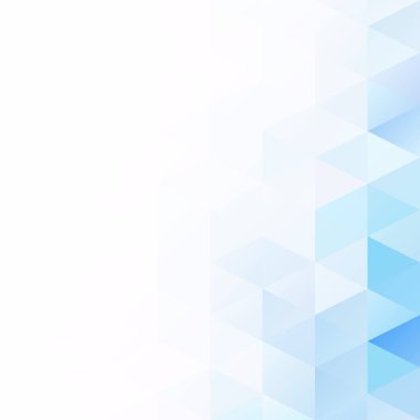 Mavi Izgara Mozaik Arkaplan, Yaratıcı Tasarım Şablonları