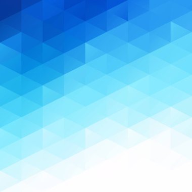 Mavi Izgara Mozaik Arkaplan, Yaratıcı Tasarım Şablonları