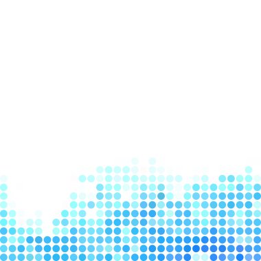 Mavi rastgele noktalar arka plan, yaratıcı tasarım şablonları