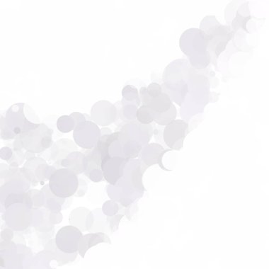 Kabarcıklar benzersiz gri beyaz parlak vektör arka plan