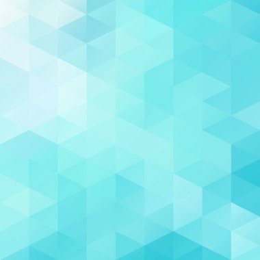 Mavi Izgara Mozaik Arkaplan, Yaratıcı Tasarım Şablonları