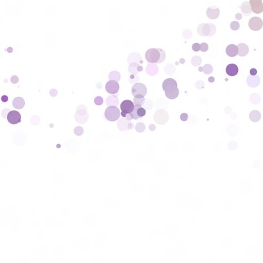 Kabarcıklar daire noktalar benzersiz mor parlak vektör arka plan