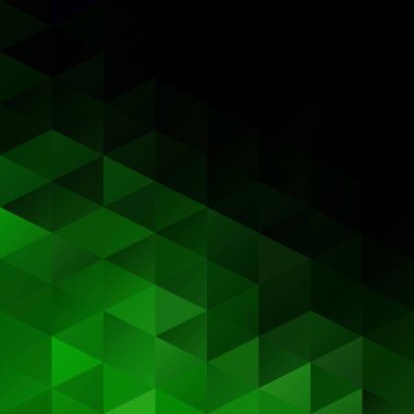 Yeşil Izgara Mozaik Arkaplan, Yaratıcı Tasarım Şablonları