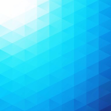 Mavi Izgara Mozaik Arkaplan, Yaratıcı Tasarım Şablonları