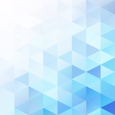 Mavi Izgara Mozaik Arkaplan, Yaratıcı Tasarım Şablonları