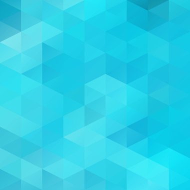 Mavi Izgara Mozaik Arkaplan, Yaratıcı Tasarım Şablonları