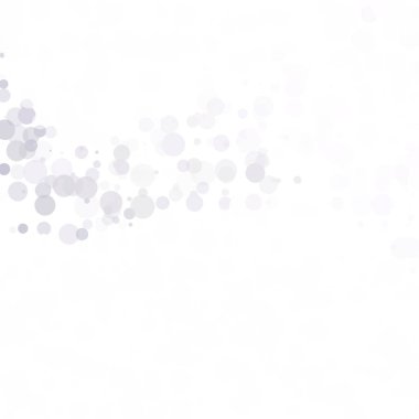 Kabarcıklar daire noktalar benzersiz gri beyaz parlak vektör arka plan