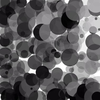 Kabarcıklar benzersiz siyah parlak vektör arka plan