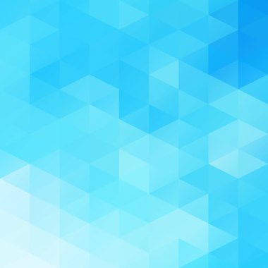 Mavi Izgara Mozaik Arkaplan, Yaratıcı Tasarım Şablonları