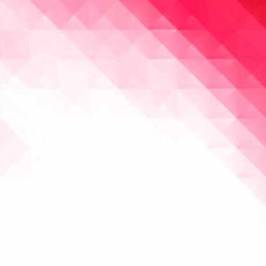 Kırmızı kılavuz Mozaik arka plan, yaratıcı tasarım şablonları