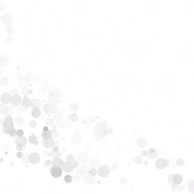 Kabarcıklar daire noktalar benzersiz gri beyaz parlak vektör arka plan