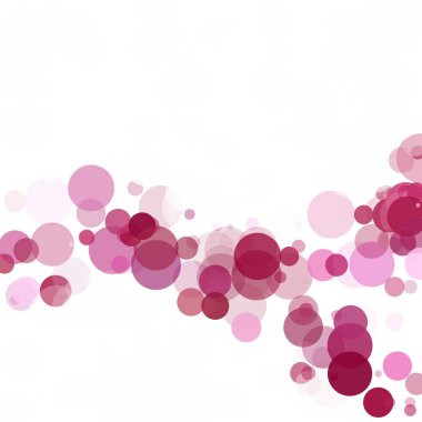 Kabarcıklar daire noktalar benzersiz mor parlak vektör arka plan