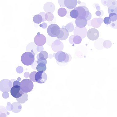 Kabarcıklar benzersiz mor parlak vektör arka plan