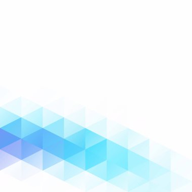 Mavi Izgara Mozaik Arkaplan, Yaratıcı Tasarım Şablonları