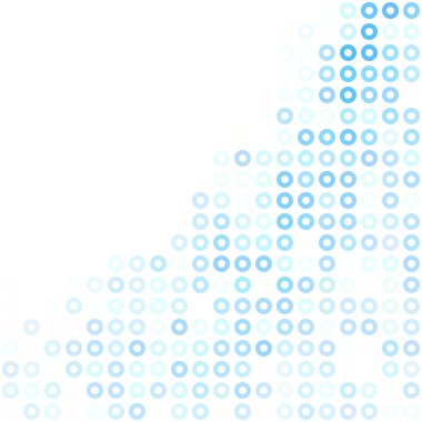 Mavi çörek arka plan, yaratıcı tasarım şablonları