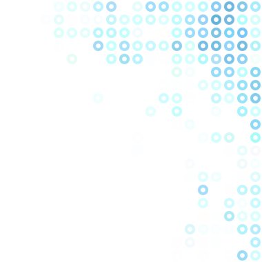 Mavi çörek arka plan, yaratıcı tasarım şablonları