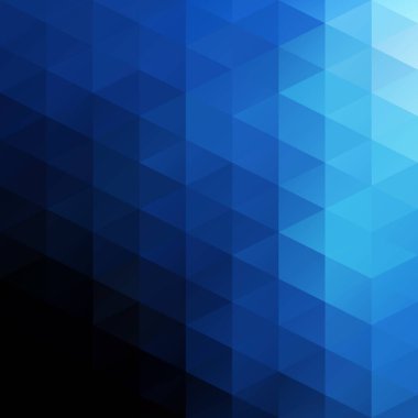 Mavi Izgara Mozaik Arkaplan, Yaratıcı Tasarım Şablonları