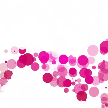 Kabarcıklar benzersiz mor parlak vektör arka plan