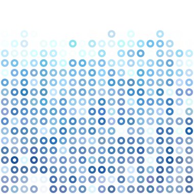 Mavi çörek arka plan, yaratıcı tasarım şablonları