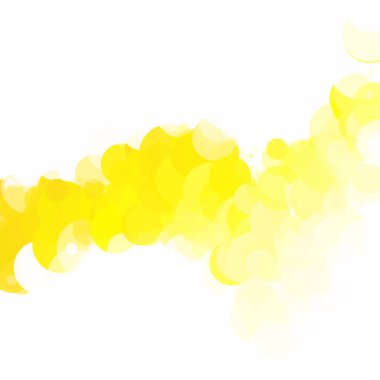 Kabarcıklar daire noktalar benzersiz sarı parlak vektör arka plan