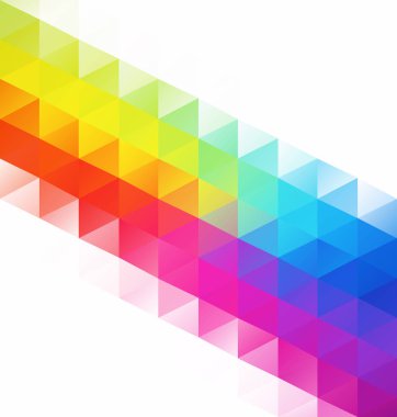 Renkli Izgara Mozaik Arkaplanı, Yaratıcı Tasarım Şablonları