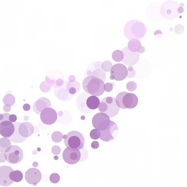 Kabarcıklar benzersiz mor parlak vektör arka plan