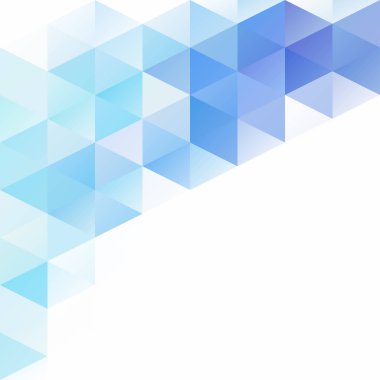 Mavi Izgara Mozaik Arkaplan, Yaratıcı Tasarım Şablonları