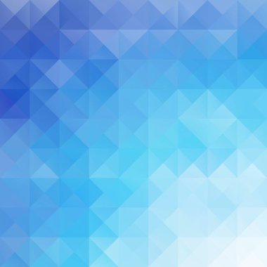 Mavi Izgara Mozaik Arkaplan, Yaratıcı Tasarım Şablonları