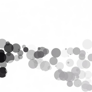 Kabarcıklar benzersiz siyah parlak vektör arka plan