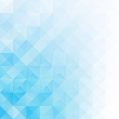 Mavi Izgara Mozaik Arkaplan, Yaratıcı Tasarım Şablonları